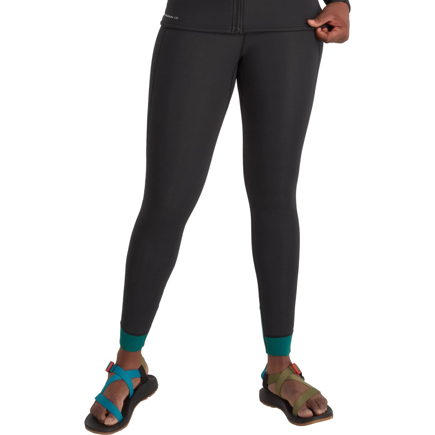 1.5mm Women's NRS HYDROSKIN Wetsuit Pants - Premium Neoprene Water Sports Leggings for Surfing, Kayaking & Stand Up Paddleboarding
