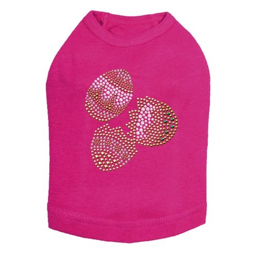 Sparkling Rhinestone Dog Tank Top for Easter - Stylish Pet Apparel in Multiple Colors - Perfect for Easter Celebrations, Pet Parties & Photo Shoots