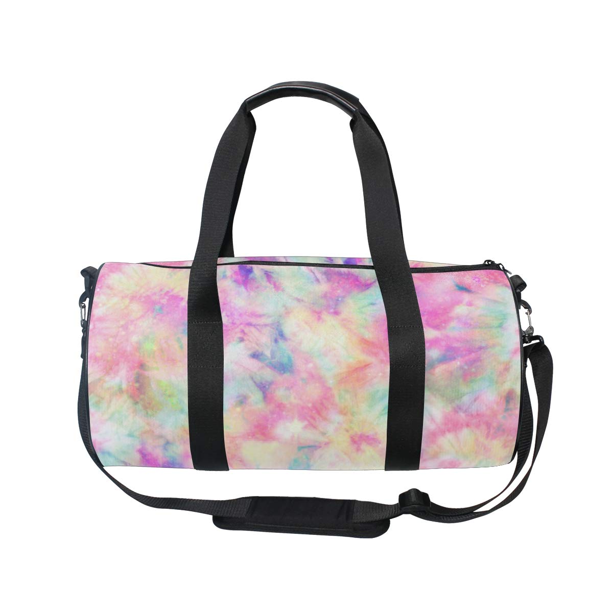 Stylish Tie Dye Gym Bag for Men & Women - Large Sports Duffel with Shoulder Strap - Perfect for Workout, Travel & Yoga