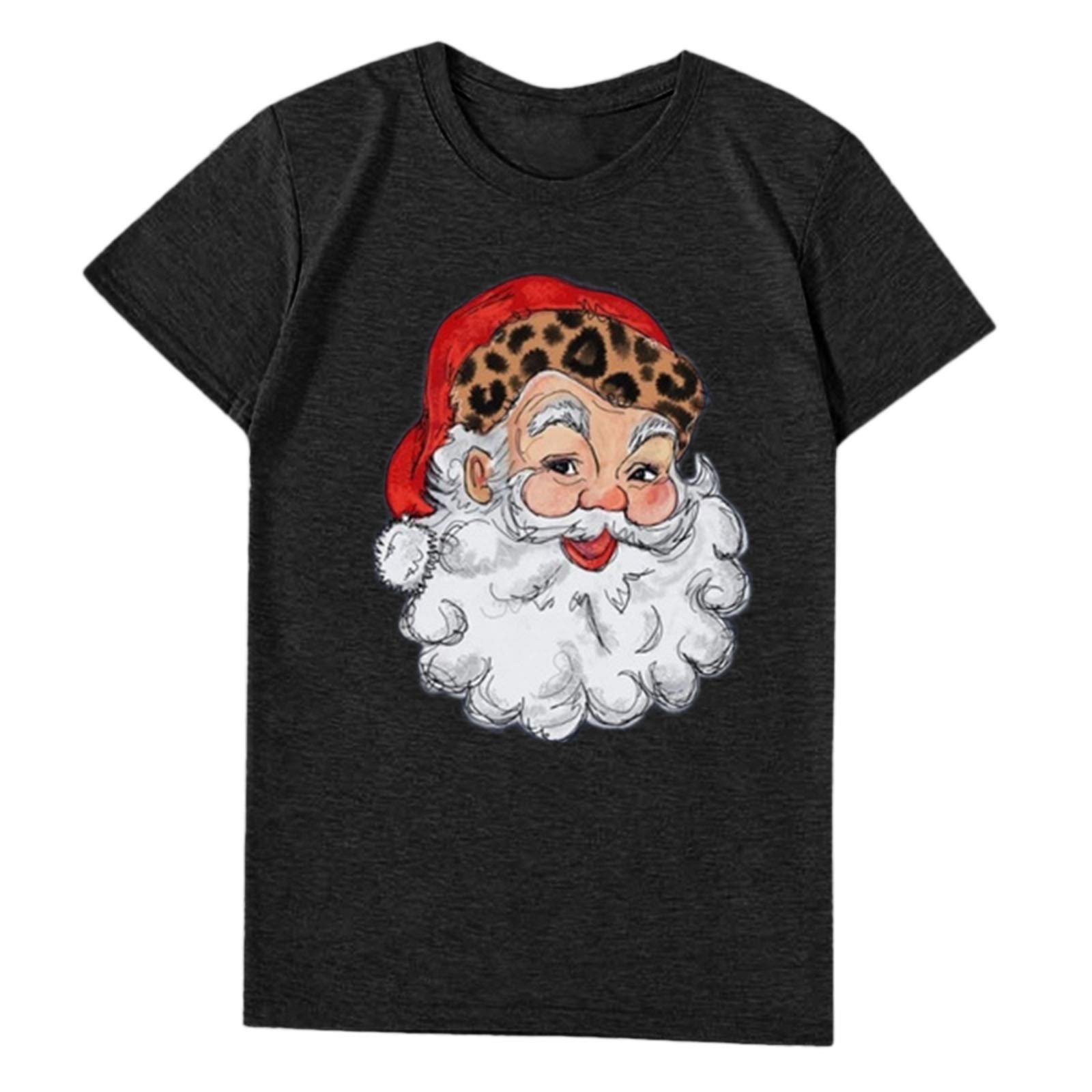 Funny Christmas Shirts for Women - Family Matching Holiday Sweatshirts with Santa Hats | Festive Christmas Tees for Parties, Gifts & Family Photos