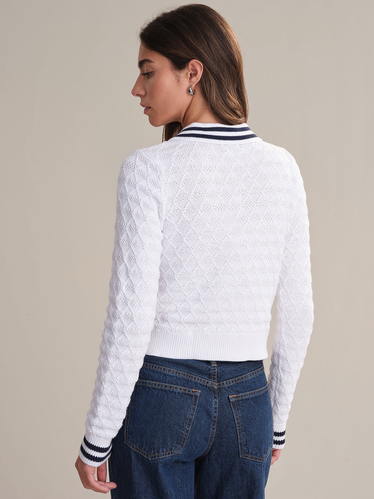 Leena Women's Double Breasted Cardigan Sweater - Stylish Button Front Knit Top for Office, Date Night & Fall Layering