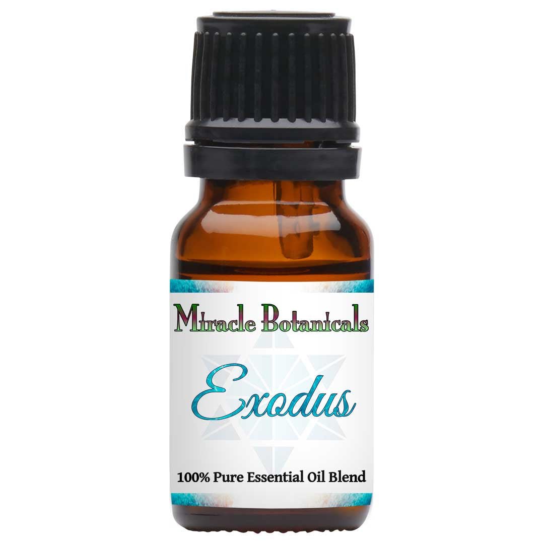 Exodus Spiritual Enlightenment Essential Oil Blend - Aromatherapy for Meditation, Yoga & Relaxation - Pure Therapeutic Grade Essential Oils for Stress Relief & Emotional Balance