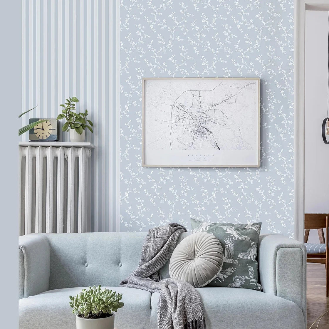 Fiori Country Vines - Elegant Floral Home Decor for Living Room, Bedroom & Garden | Perfect for Wall Decor, Wedding Backdrops & Party Decorations
