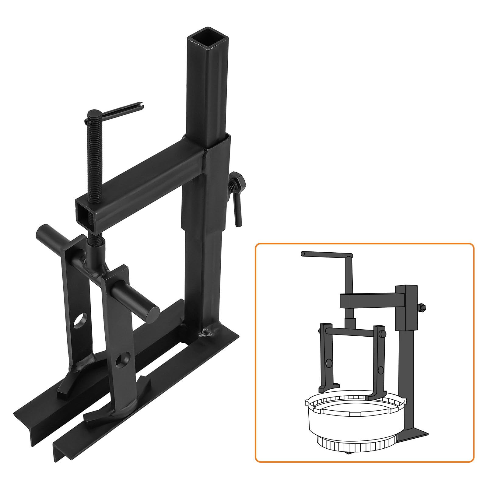 Universal Clutch Drum Spring Compressor Tool T-0158 for Ford Chrysler GM Transmission Repair - Professional Automotive Clutch Removal & Installation Kit for Mechanics & DIY Car Maintenance