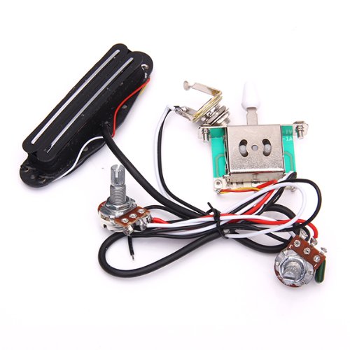 Premium Electric Guitar Circuit Wiring Harness with Pickup - Upgrade Your Tone for Rock, Blues & Jazz Performances