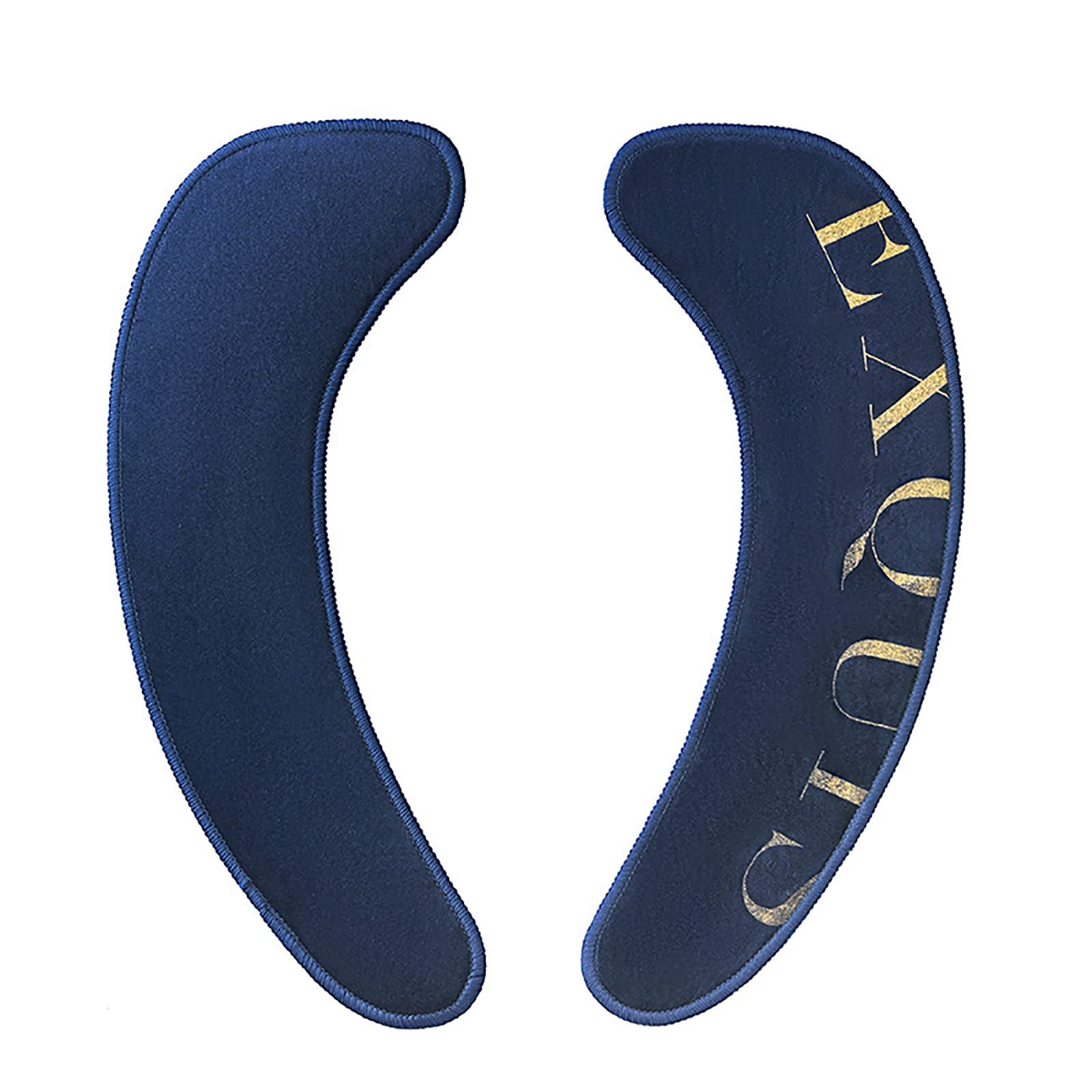 Heated Toilet Seat Cover - Washable Soft Bathroom Toilet Warmer Cushion Pad - Full-Shaped Comfort for Cold Weather - Blue One Size - Perfect for Winter Bathrooms & Elderly Comfort