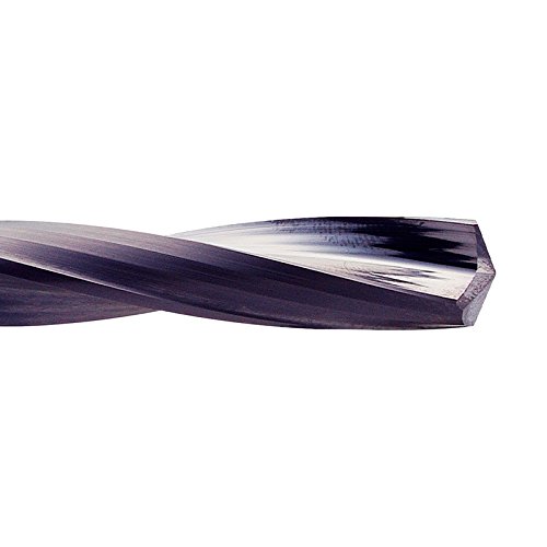 YG-1 DH500 Carbide Drill Bit with TiAlN Coating - High Performance Straight Shank, Slow Spiral 140° Point Angle - 10.8mm x 119mm (1-Pack) - Perfect for Metalworking, Woodworking & DIY Projects