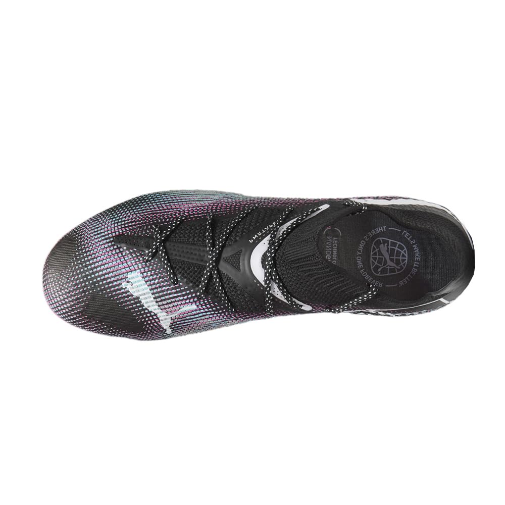 PUMA Women's Future 7 Ultimate FG Soccer Cleats - Firm Ground Football Shoes for Women - Black - Size 6.5 M - Perfect for Competitive Matches & Training Sessions