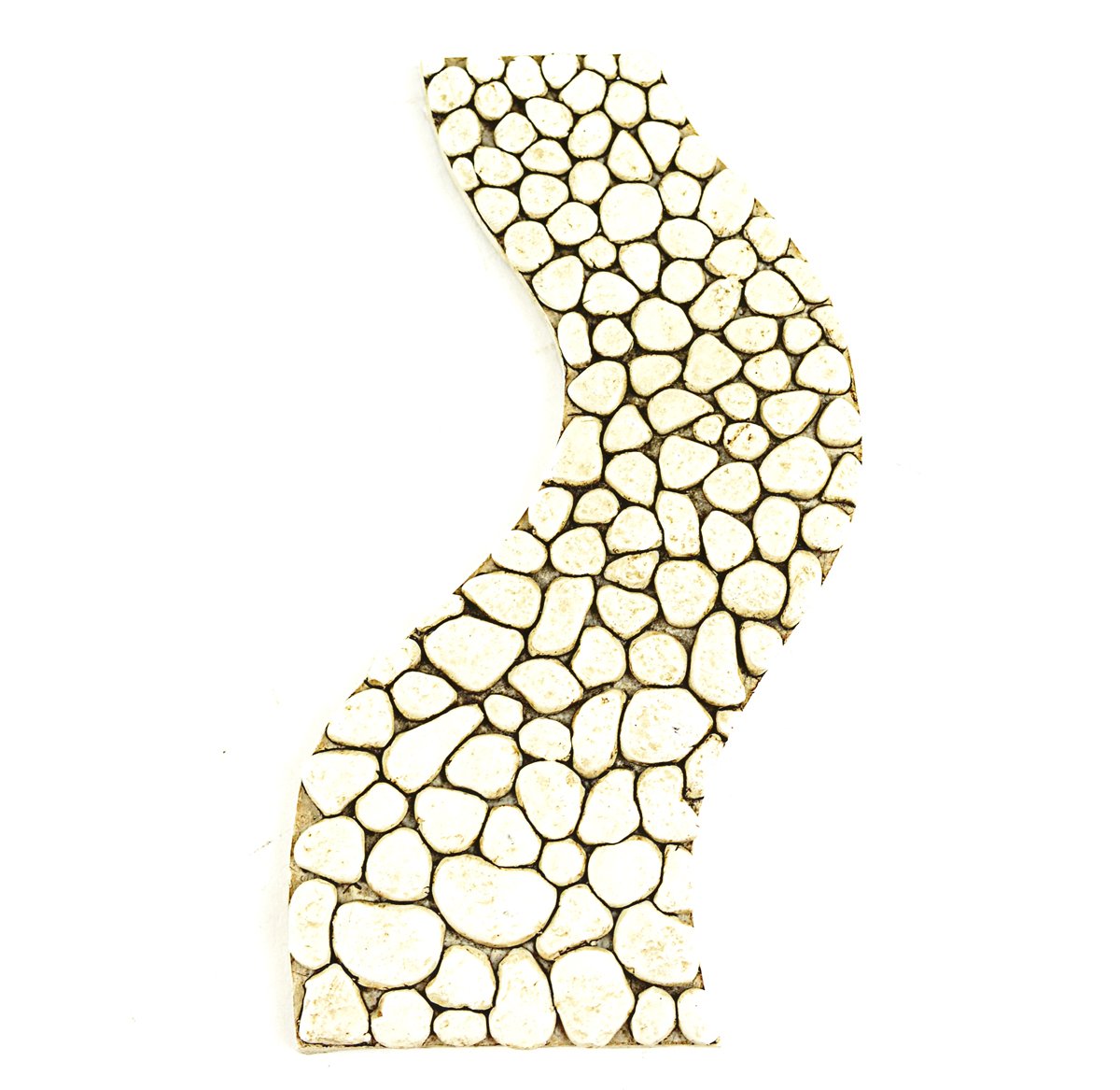 Miniature Fairy Garden Pathways - White Stone Fairy Garden Accessories for Miniature & Gnome Gardens - Perfect for DIY Fairy Houses, Terrariums & Outdoor Decor