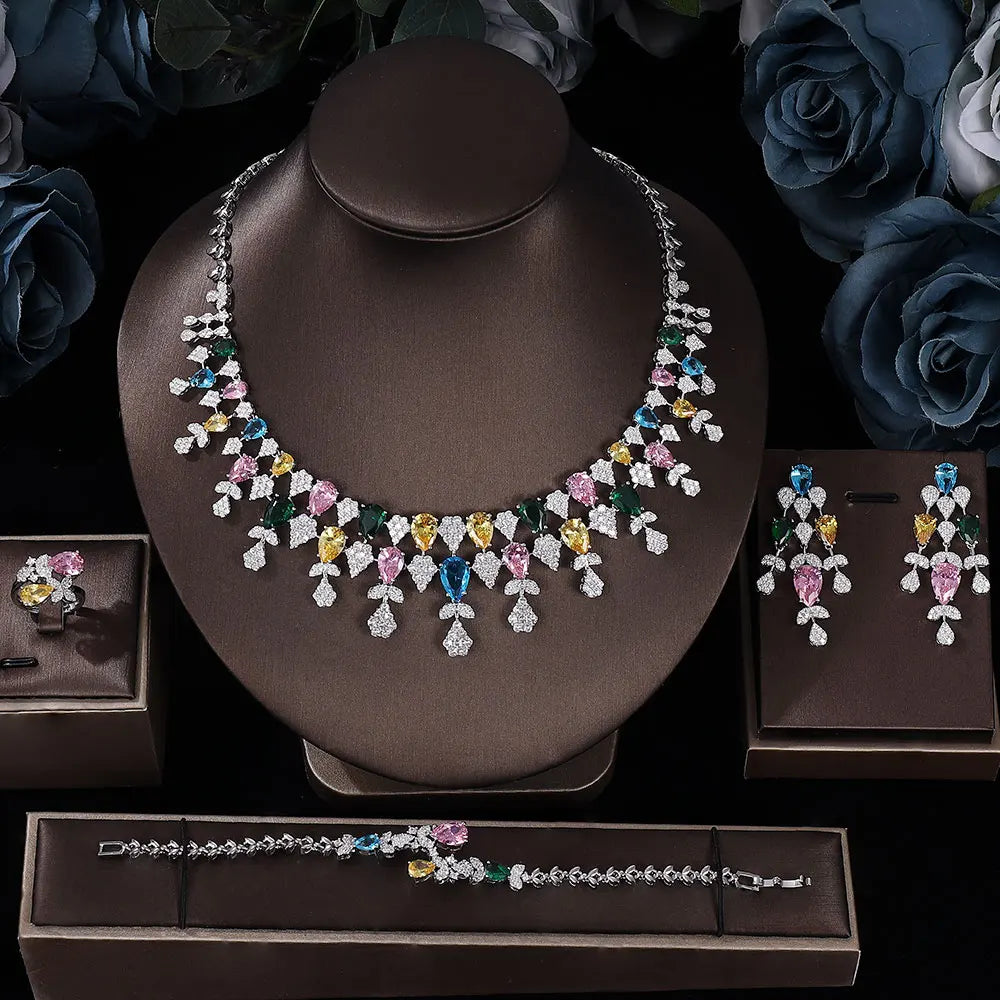 Double Crops Necklace for Women - Elegant Layered Chain Pendant Jewelry for Daily Wear, Date Night & Special Occasions