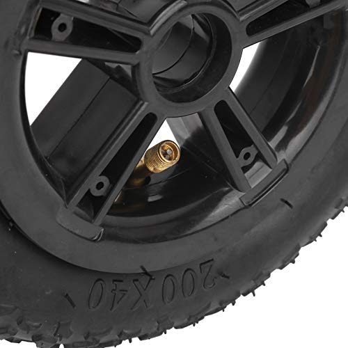 8 Inch Wheel Tire - Heavy Duty Inflatable Replacement Tire for Electric Scooters, E-Bikes, and Baby Strollers - Perfect for Commuting, Urban Travel, and Family Outings