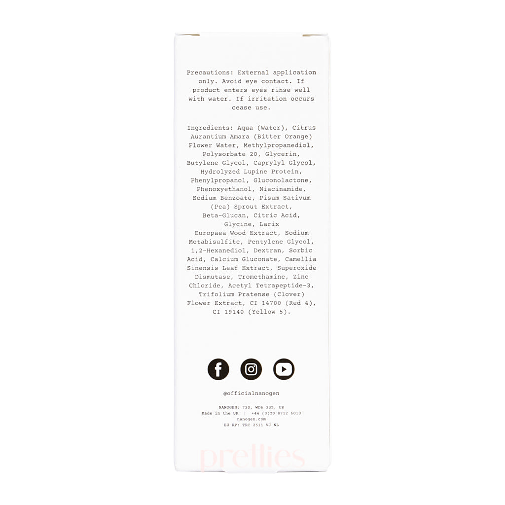 NANOGEN Hair Growth Factor Treatment Serum for Men & Women - 30ml | Stimulates Hair Regrowth & Thickening for Healthier, Fuller Hair | Perfect for Daily Use at Home or Salon