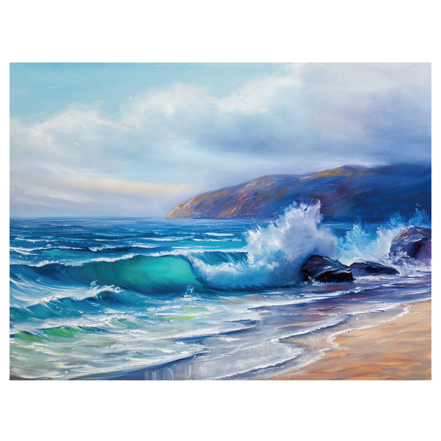 500-Piece Ocean Themed Jigsaw Puzzle for Adults - Large Size Educational Family Game, Intellectual Challenge Toy, Unique DIY Home Wall Art Decor | Perfect for Stress Relief, Family Bonding & Home Office Decoration