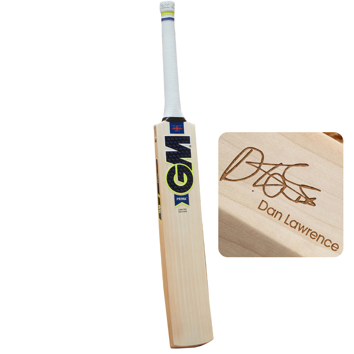 Gunn & Moore Dan Lawrence Players Edition Cricket Bat - Professional Grade Cricket Bat for Competitive Play | Perfect for Matches, Training & Club Games