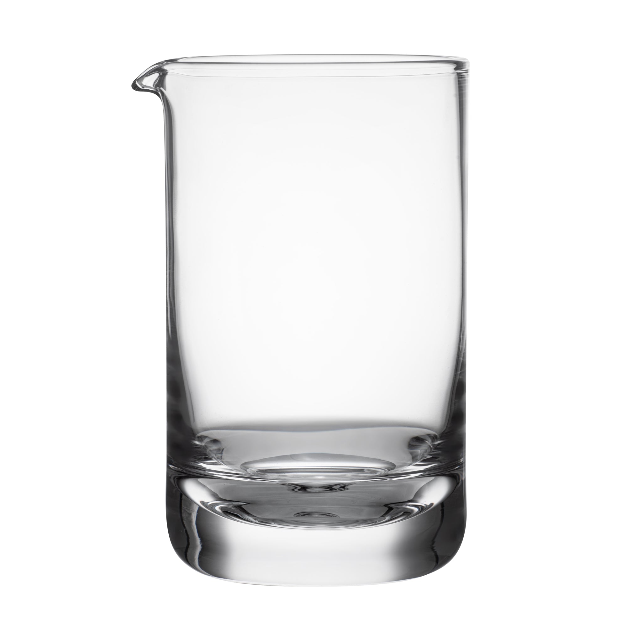 Premium 17 oz Hand Blown Crystal Cocktail Mixing Glass - Bar Lux Elegant Mixology Tool for Home & Professional Bartenders - Perfect for Crafting Martinis, Old Fashioned & Cocktail Parties