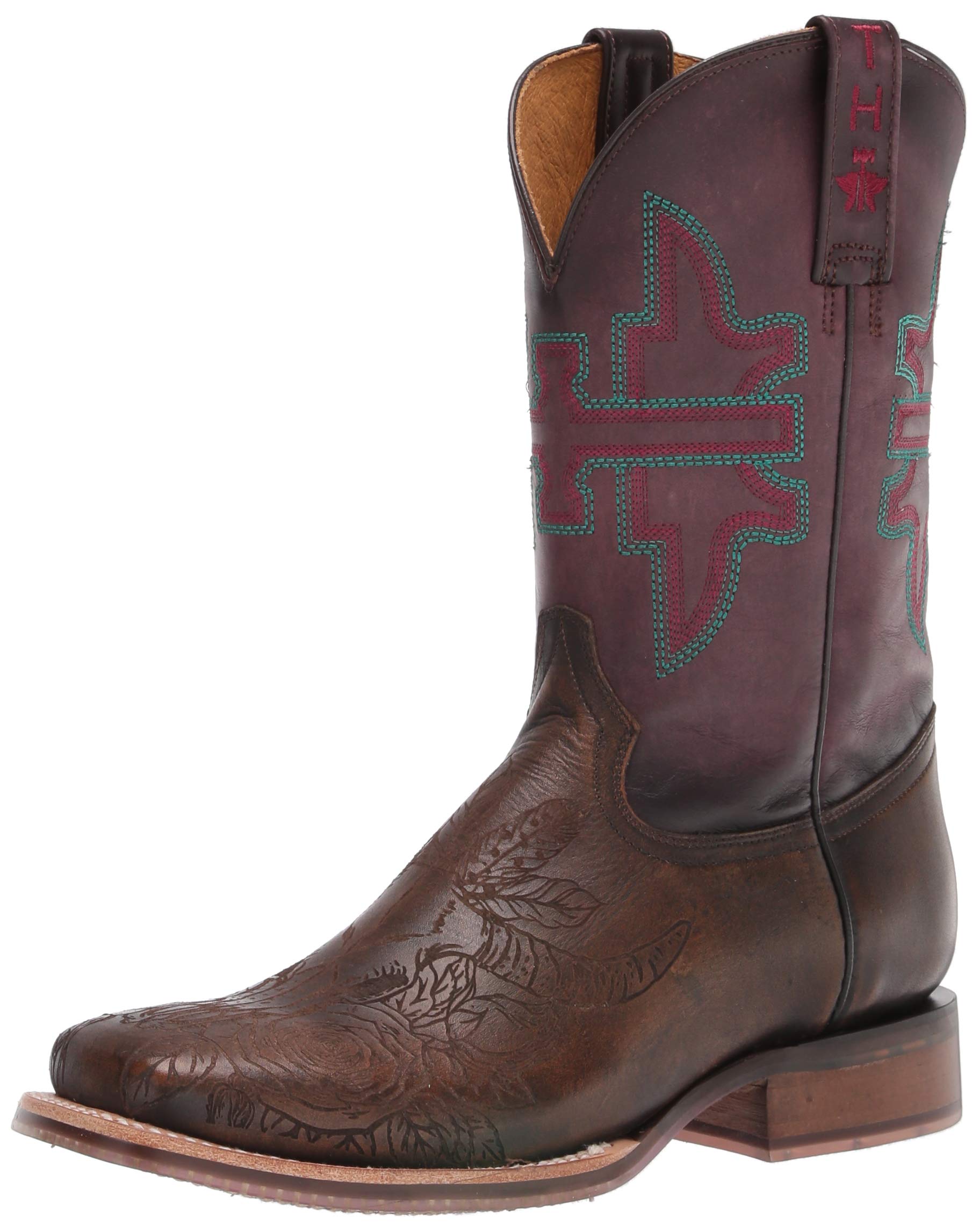 Women's Cowboy Western Boots by Tin Haul - Stylish & Comfortable for Rodeo, Country Dancing & Everyday Wear