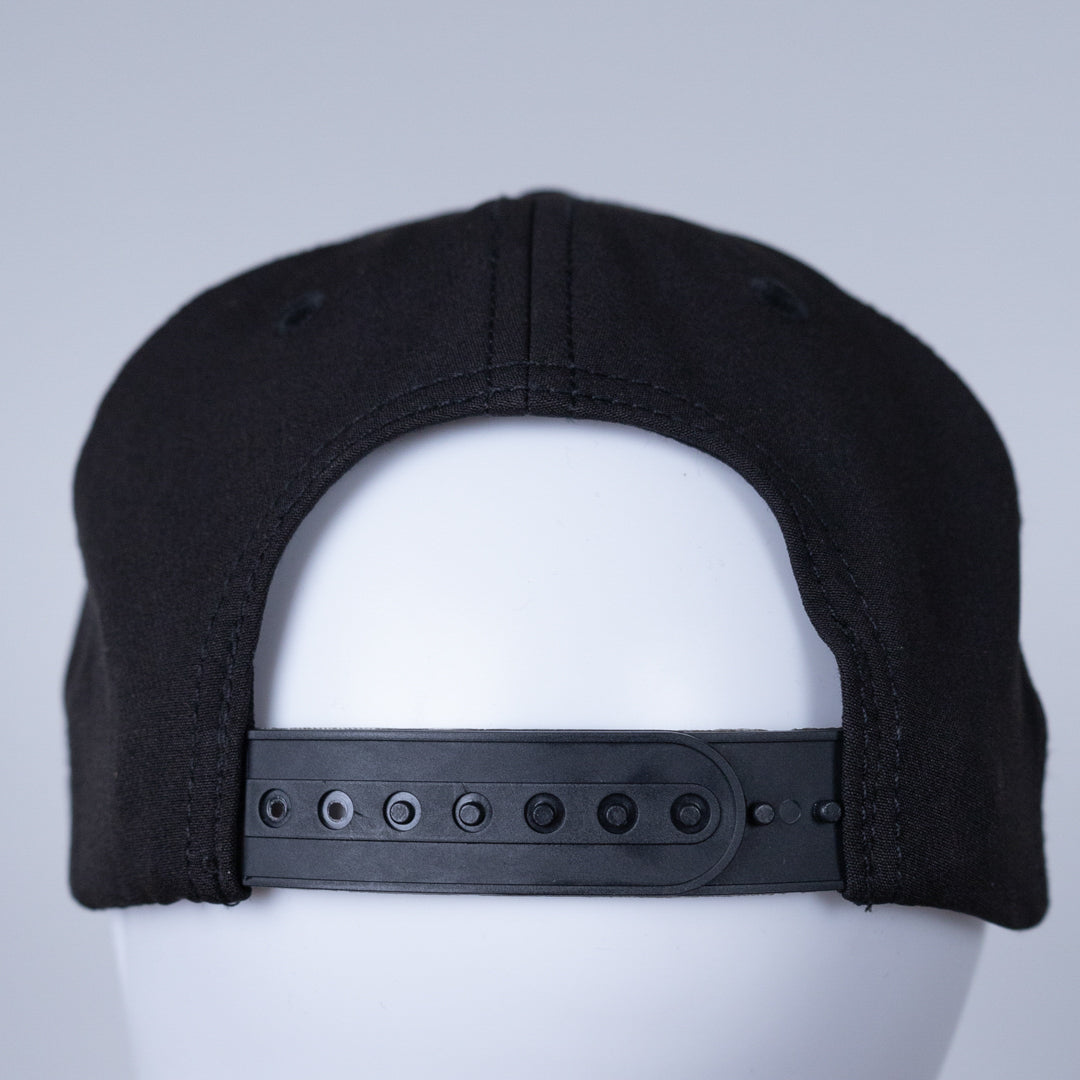 VT Shield Logo Future Looks Bright Black & White Snapback Hat - Stylish Unisex Baseball Cap for Men & Women - Perfect for Sports, Outdoor Activities & Casual Wear