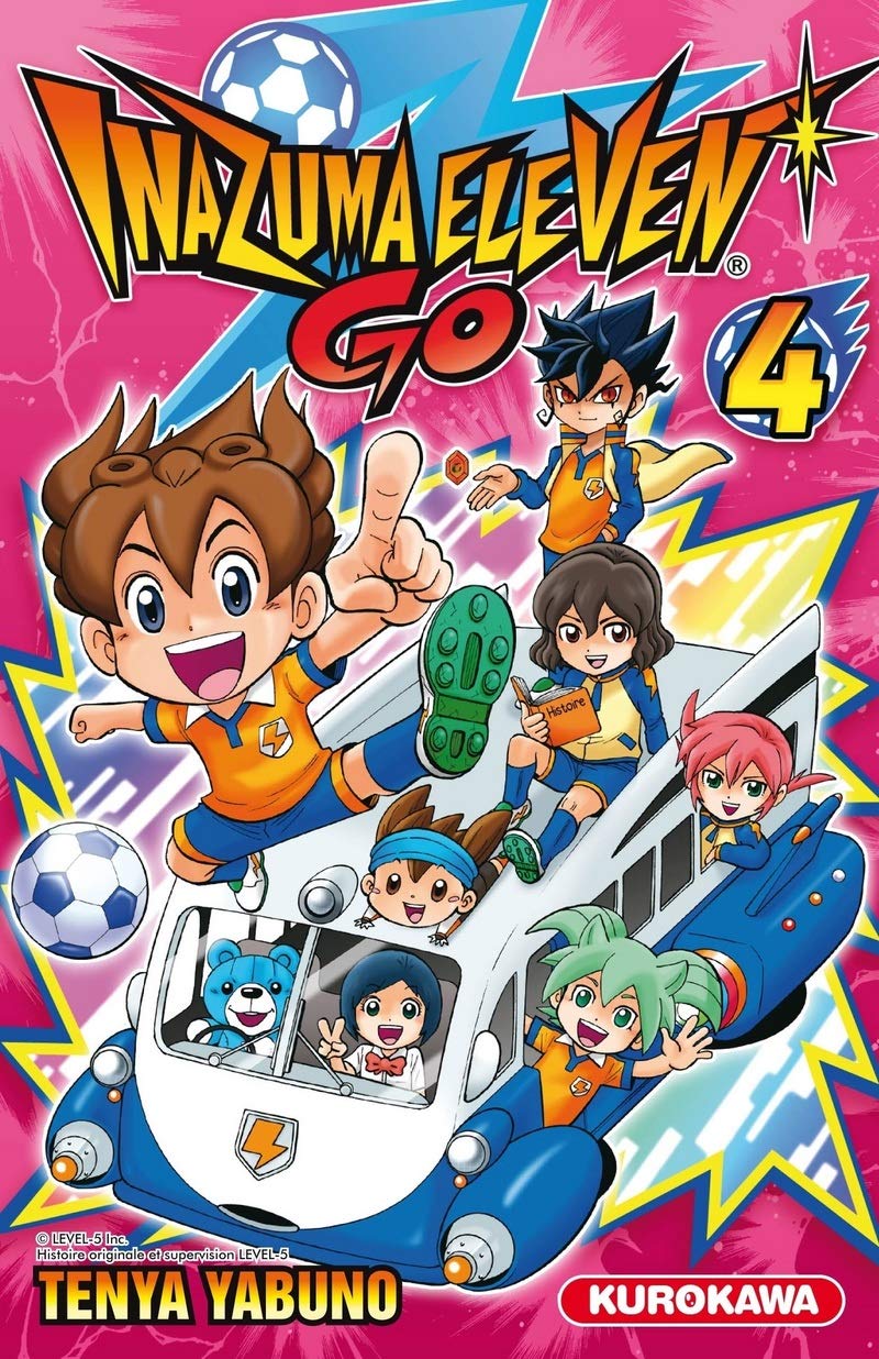 Inazuma Eleven Go Volume 4 - Anime Soccer Manga Book for Teens | Perfect for Manga Collectors and Soccer Fans | Great Gift for Birthday and Holidays