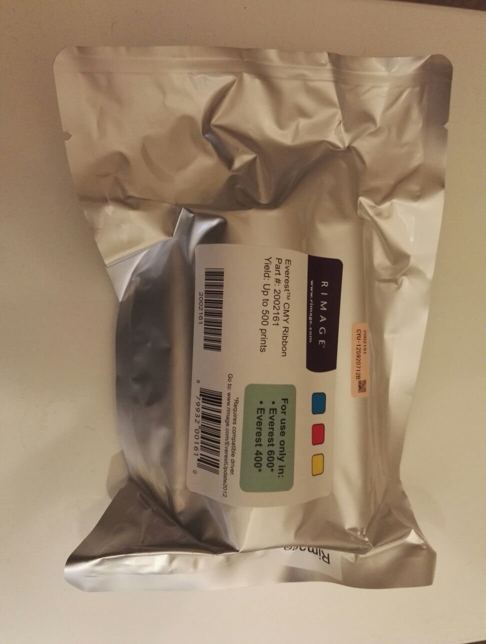 High-Quality CMY Ribbon & Retransfer Roll for Thermal Transfer Printing - Perfect for Labeling, Barcodes & Product Packaging