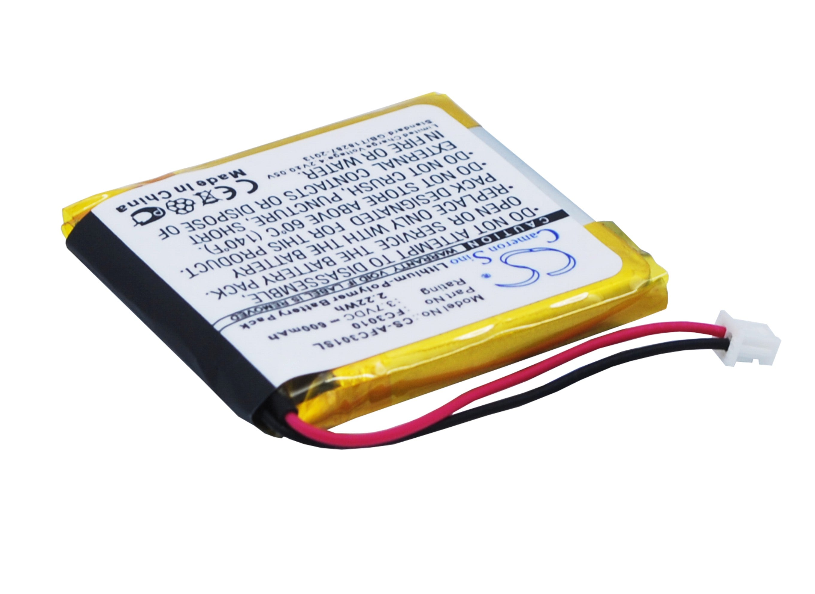 Acme FC3010 Flycam3 Camera Replacement Battery - Compatible with Flycam3 Drones - Long Lasting Power for Aerial Photography & Videography