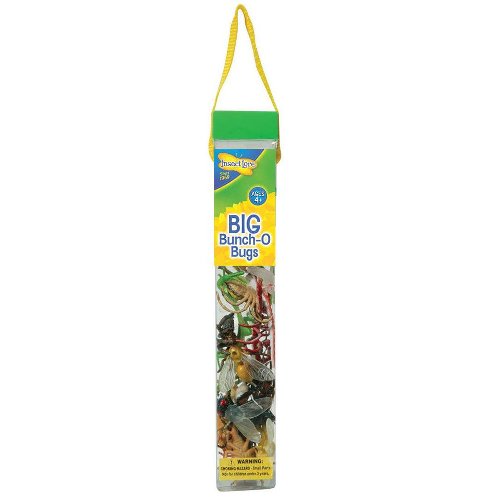 Big Bunch of Bugs - Realistic Insect Toy Set for Kids Science Learning & Bug Collection - Perfect for Educational Play, Nature Exploration & Halloween Decor