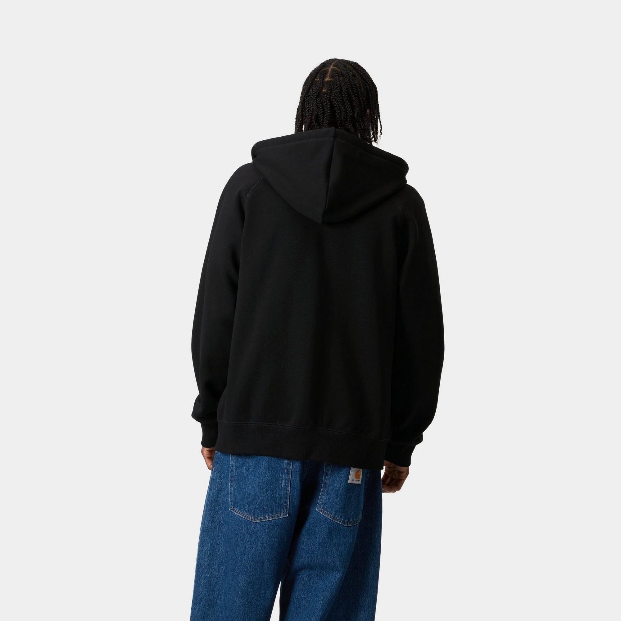 Men's Black Hooded Chase Jacket - Lightweight Waterproof Windbreaker for Outdoor Running & Hiking | Perfect for Cold Weather & Urban Streetwear