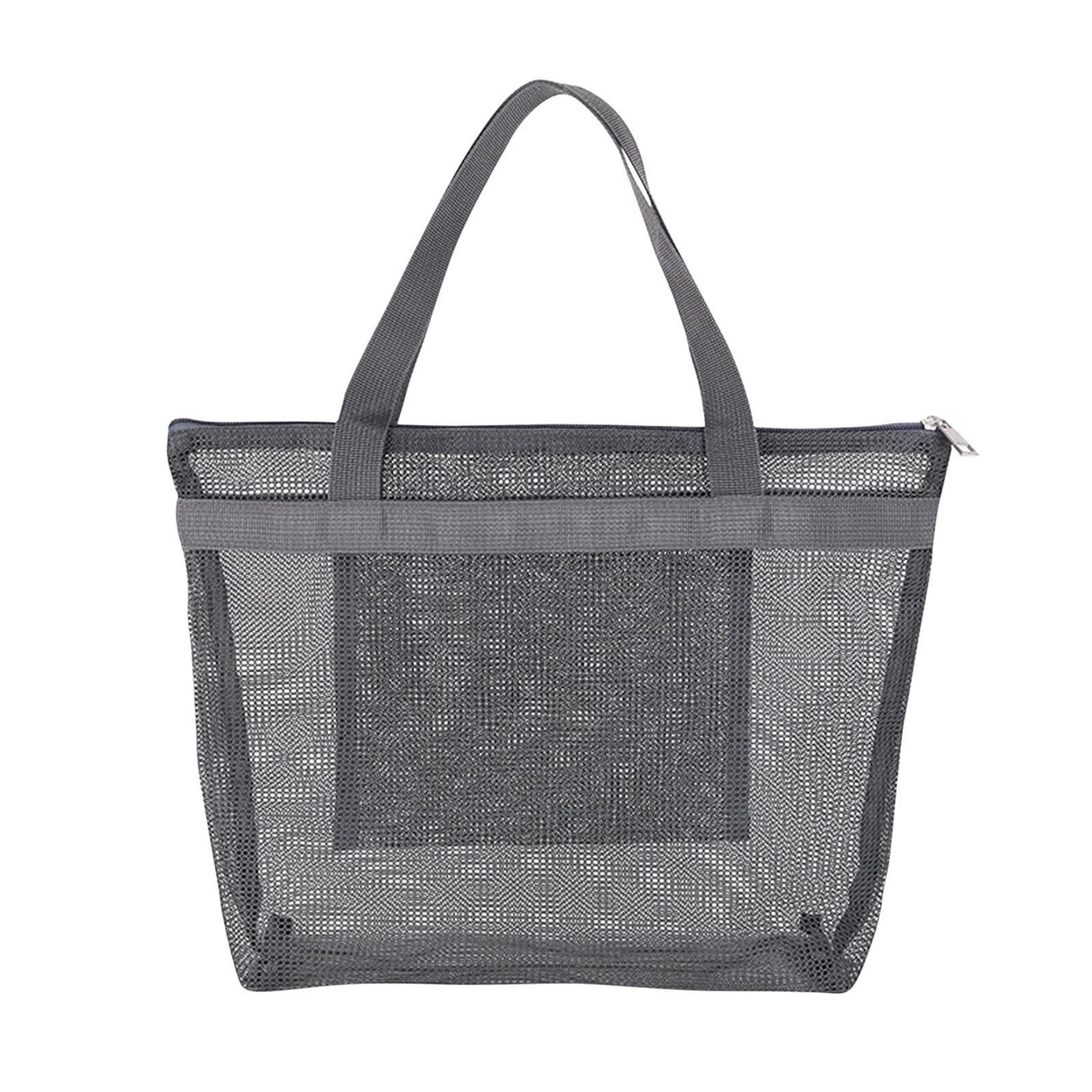 VYQNEM Travel Wash Bag - Waterproof Mesh Beach Tote for Swimming & Shopping | Portable Foldable Nylon Laundry Bag with Hollow Design | Perfect for Gym, Pool, Camping & Travel Accessories