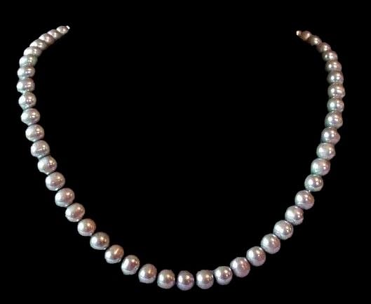 8-8.5mm Freshwater Pearl Strand 4490 - High Quality Jewelry Making Supplies for Necklaces, Bracelets & DIY Crafts | Perfect for Wedding, Bridal & Fashion Jewelry Designs
