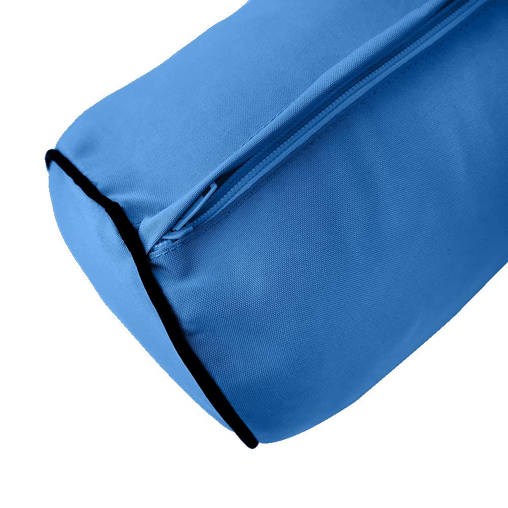 Prolinemax S5 Outdoor Daybed Slipcover - Waterproof Mattress & Bolster Pillow Covers with Contrast Piping (Full Size AD102) - Perfect for Patio, Poolside & Garden Furniture Protection
