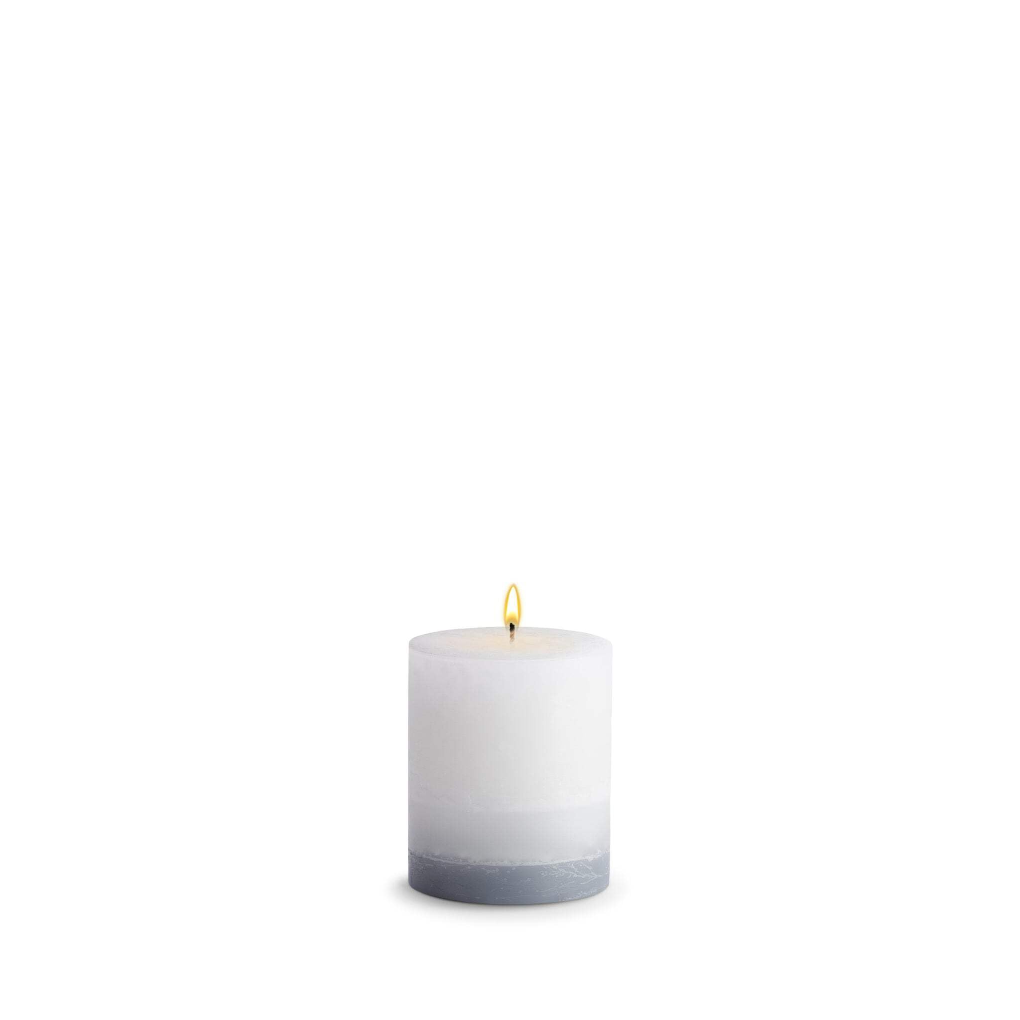 Red Currant Scented Pillar Candles - Rectangle Shape for Home Decor, Romantic Dinners & Relaxing Ambiance