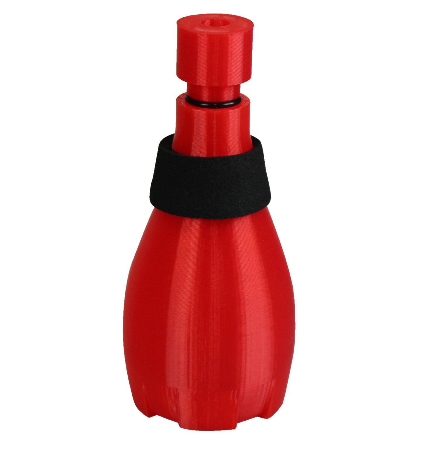 Premium MUTIO Trumpet & Cornet Mouthpiece - Red (High-Quality Brass Instrument Accessory) - Perfect for Jazz, Classical & Marching Band Performances