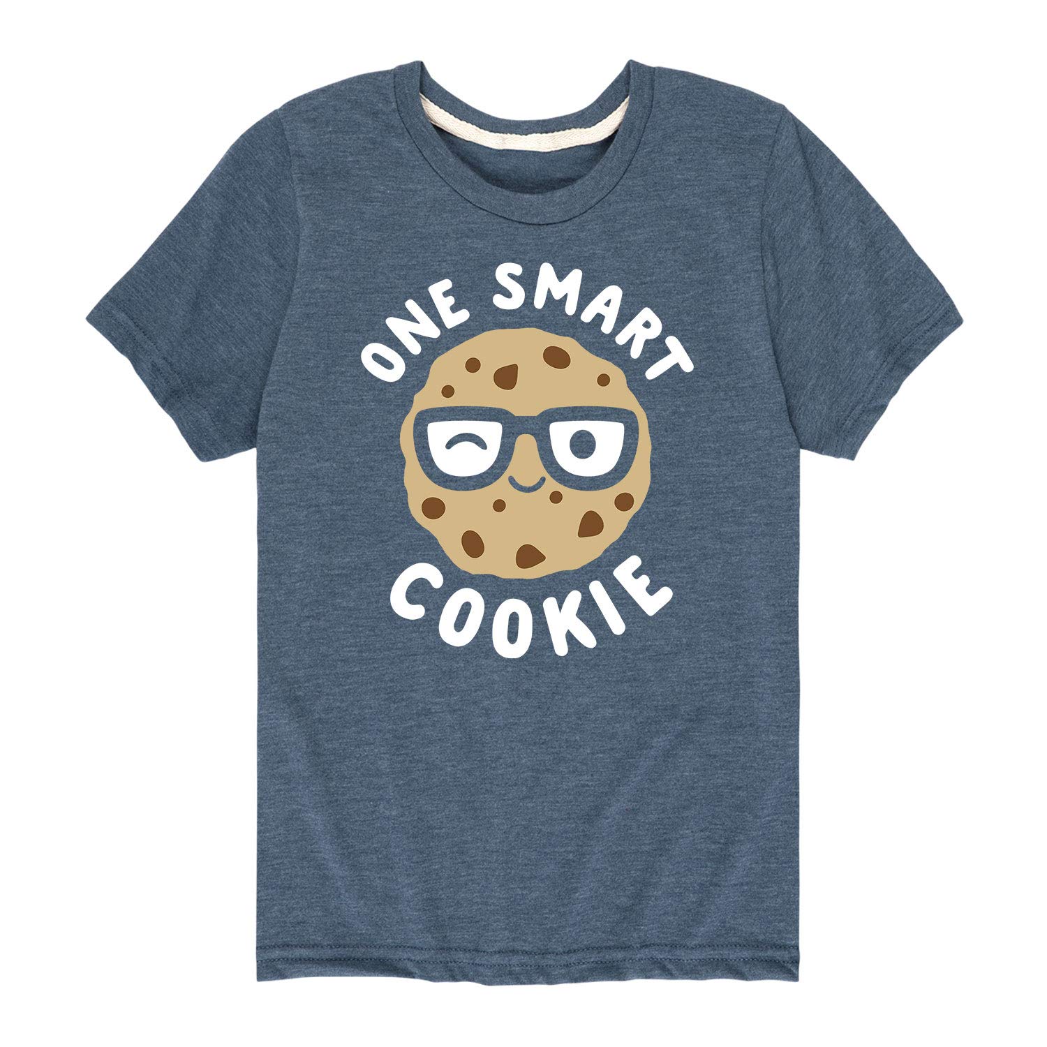 Smart Cookie Youth Short Sleeve T-Shirt - Funny Kids Graphic Tee - Casual Everyday Wear for School & Play
