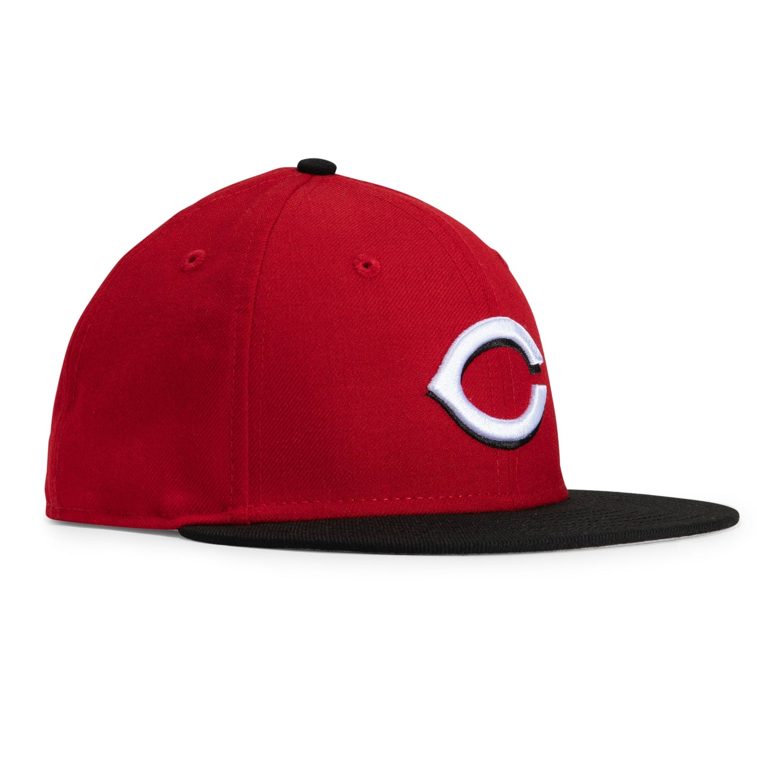 New Era 59Fifty Retro On Field Cincinnati Reds Baseball Cap - Adjustable Snapback Hat for Men & Women - Red & Black Colorway - Perfect for Baseball Games, Sports Fans & Streetwear Fashion