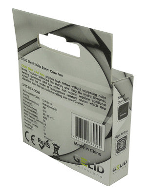 Gelid Silent6 60x60x15mm Ultra Quiet Case Fan with 3 Pin Connector - Perfect for PC Cooling, Mini ITX Builds, and Silent Computer Systems (FN SX06 38)