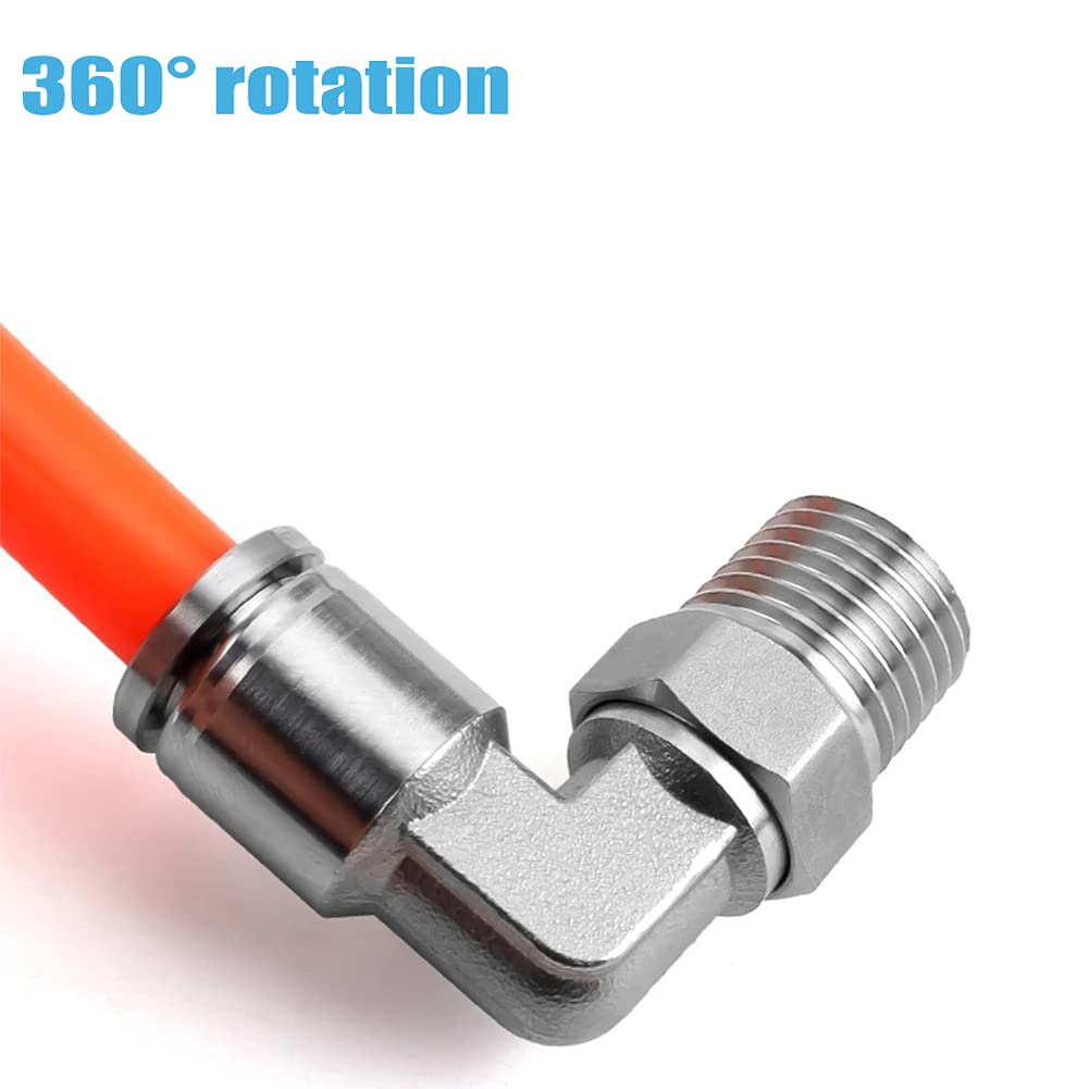 2-Pack 304 Stainless Steel 1/2