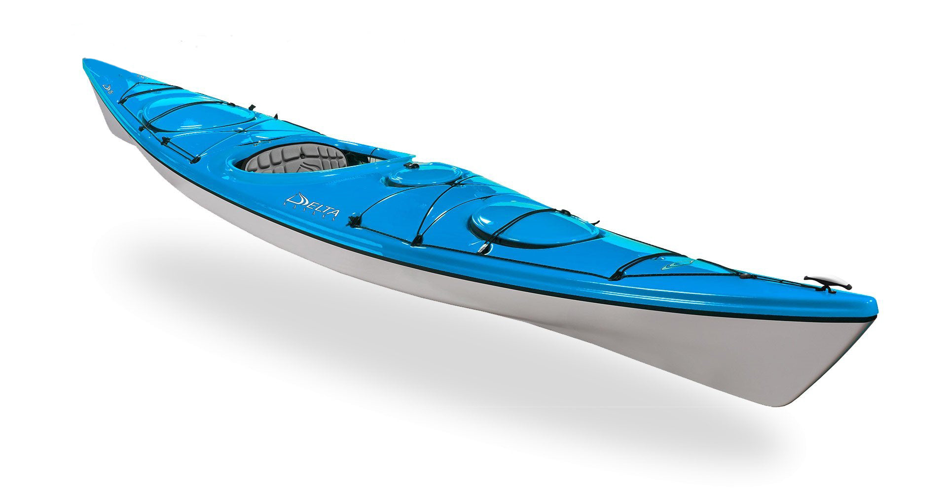 Delta 15S Kayak with Skeg - Lightweight Touring Kayak for Lakes & Rivers - Perfect for Fishing, Camping & Outdoor Adventures
