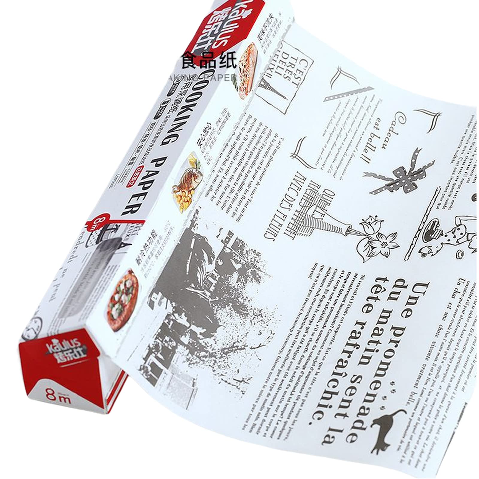 Non-Stick Air Fryer Liners 16m Square - 2 Pack Disposable Parchment Paper for Oil-Proof Baking, Roasting & Microwaving - Perfect for Air Fryers, Toaster Ovens & Healthy Cooking