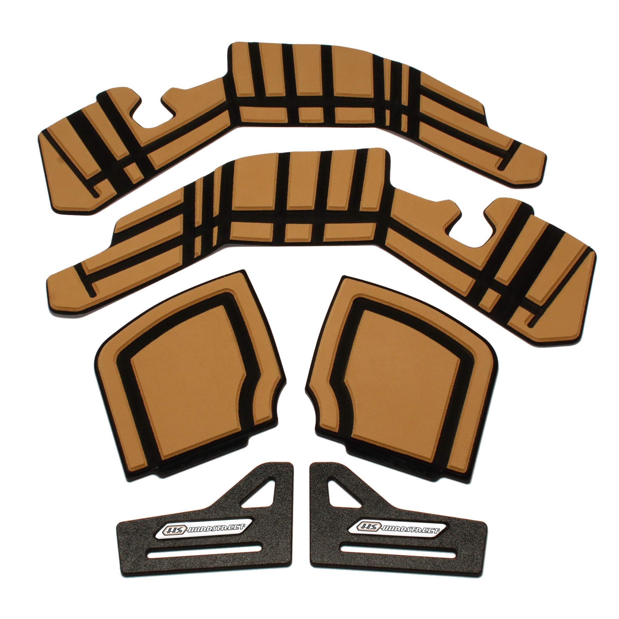 RYT-THERE Saddle Bag Shelf Set (Tan) - 2 Pack Left & Right Organizer for Harley Davidson 2014-2021 Road Glide, Street Glide, Ultra Glide, Road King & CVO Models - Motorcycle Saddlebag Storage Solution for Easy Access & Organization on Long Rides