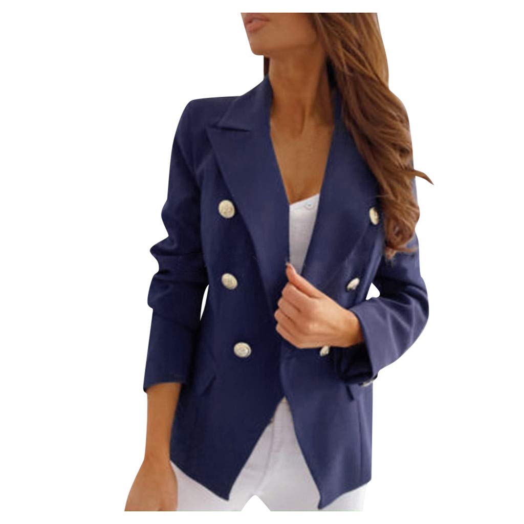 Women's Satin Cardigan Coat with Pockets - Plus Size Formal Office Jacket for Work & Casual Wear | Elegant Silk Blazer for Business, Dinner & Special Occasions