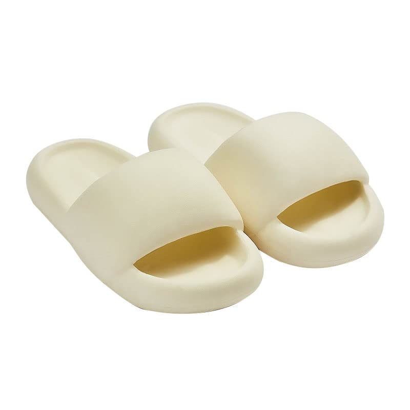 Women's Comfortable Pillow Slides - Soft EVA Cloud Bath Slippers with Thick Sole for Summer, Open Toe Sandals for Indoor & Outdoor Use - Perfect for Home, Beach, Poolside and Relaxation