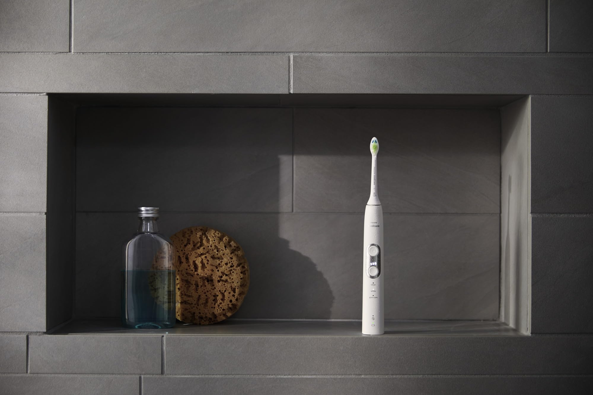 Philips Sonicare ProtectiveClean 6100 Rechargeable Electric Toothbrush - HX6877/21 | Whitening, Gum Care & Plaque Removal | 3 Modes, Pressure Sensor | Perfect for Travel & Daily Oral Hygiene (White)