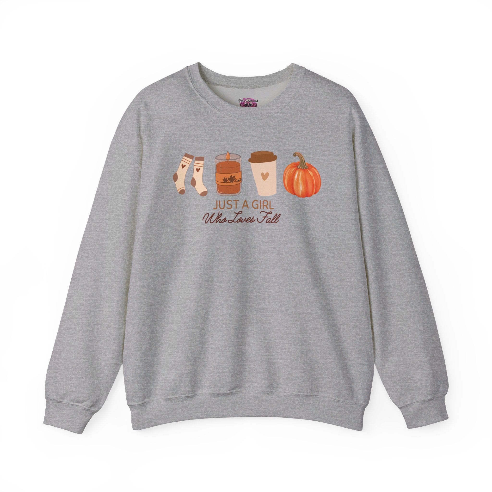 Just a Girl That Loves Fall - Cute Autumn Themed T-Shirt for Women | Perfect for Pumpkin Spice Season, Thanksgiving & Cozy Fall Outfits