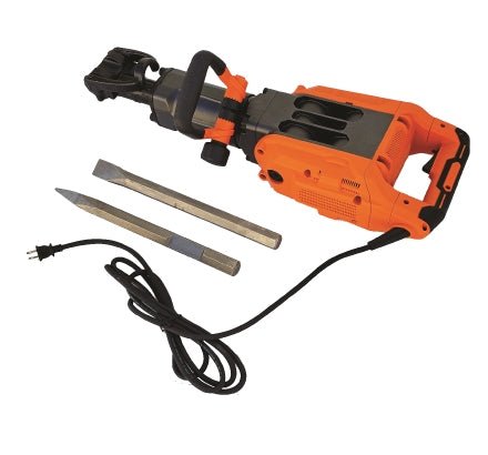 BNH 1770 Commercial Electric Demolition Hammer - Heavy Duty Concrete Breaker Jackhammer with Vibration Control for Construction, Renovation & Demolition Projects - Perfect for Contractors, DIY Home Improvement & Road Repair Work