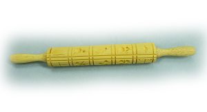 Bethany Housewares Springerle Rolling Pin - Traditional German Cookie Mold for Springerle, Speculaas & More - Perfect for Holiday Baking & Cookie Decorating