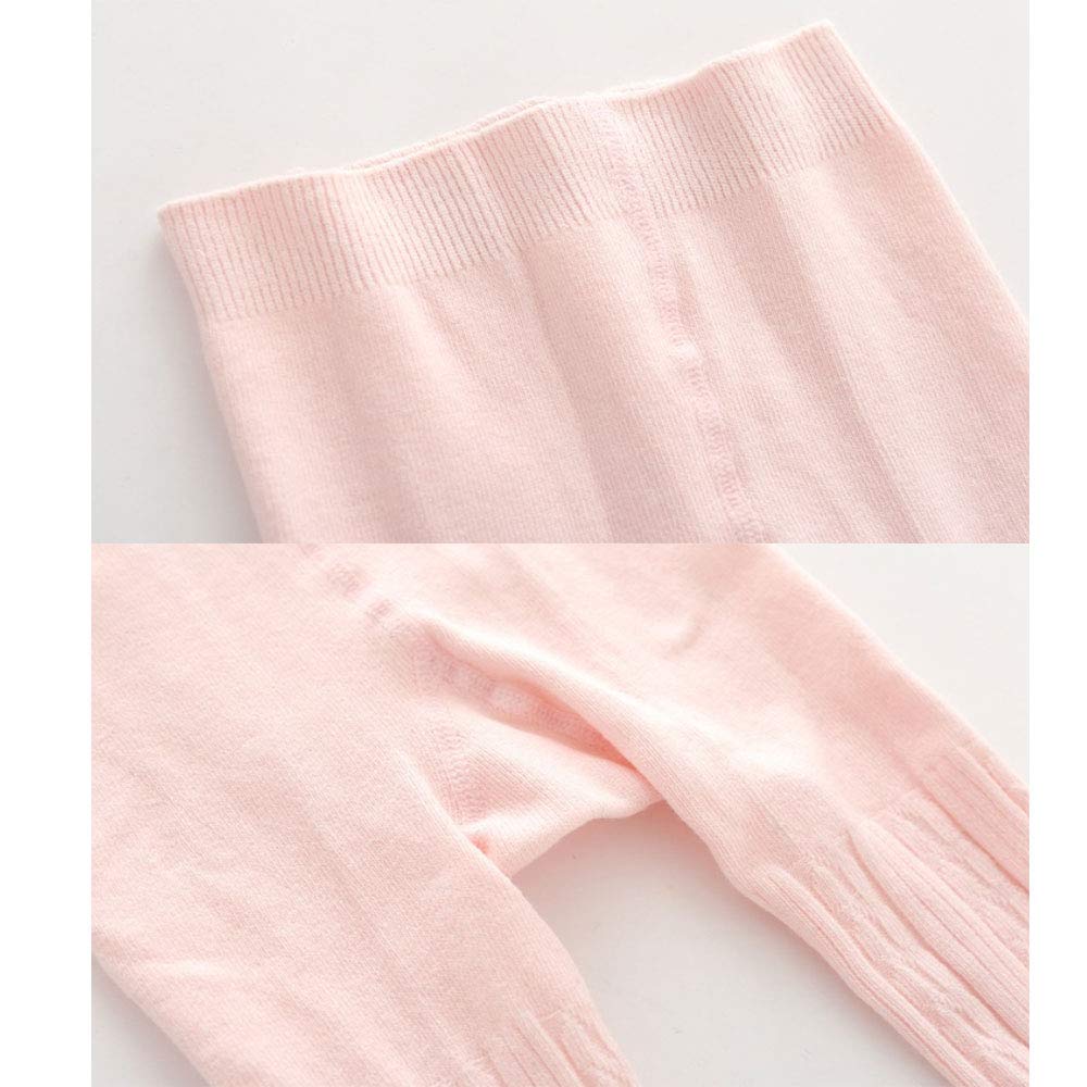 Baby Girls Tights - Soft Seamless Cotton Knit Leggings for Infants & Toddlers | Comfortable Stockings for Playtime, Daycare & Special Occasions
