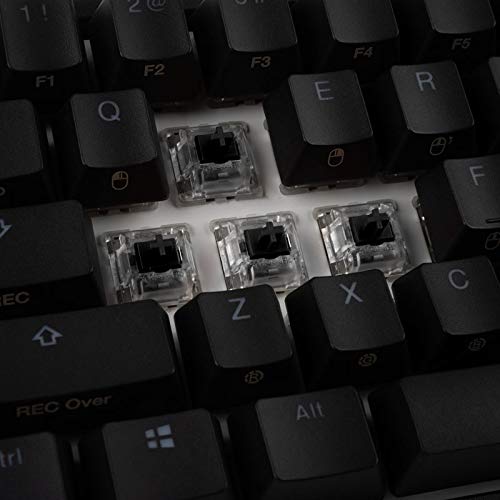 Ducky One 2 SF Mechanical Keyboard with Cherry MX Black Switches - Compact 65% Layout for Gaming, Typing & Office Work