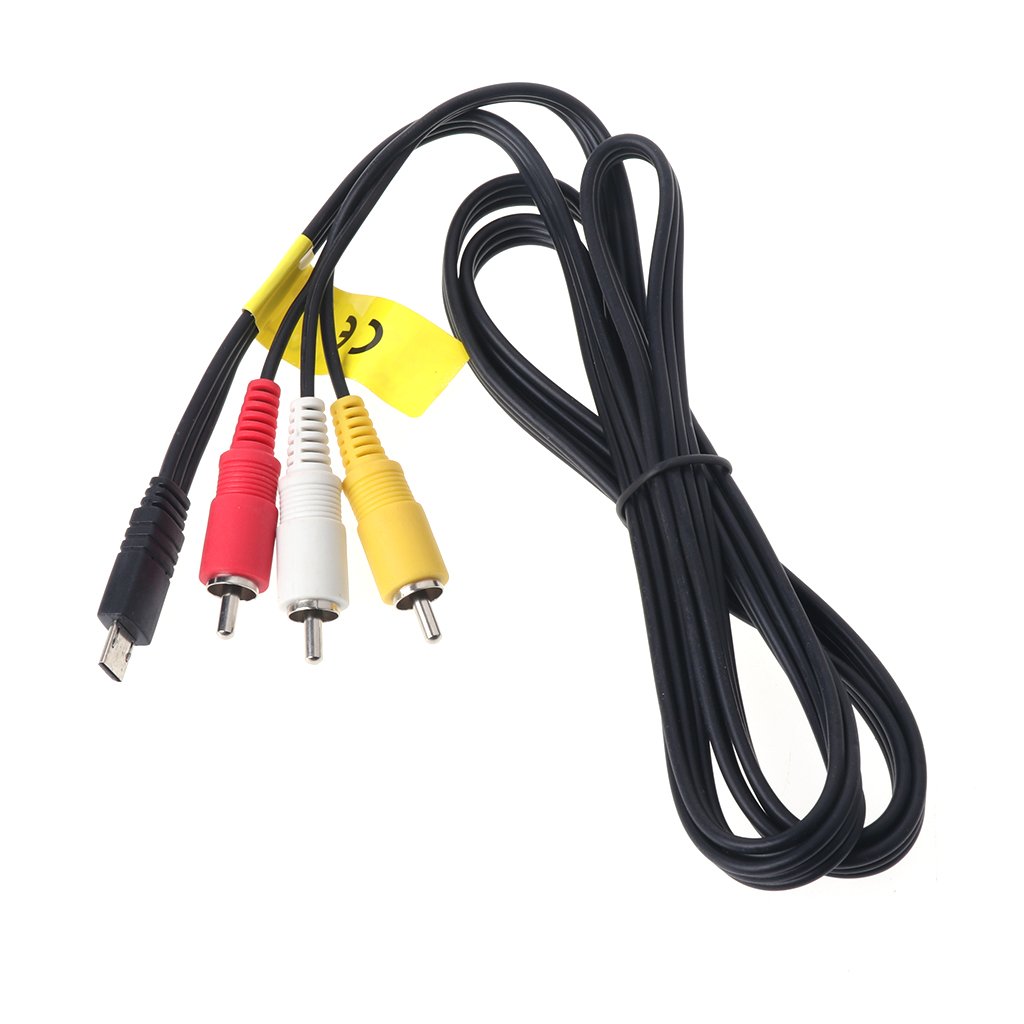 Original Title: luosh AV Cable VMC-15MR2 RCA Terminal Cord for Sony Handycam Camcorder Digital Camera   Optimized Title: **Sony Handycam AV Cable VMC-15MR2 - RCA Video Audio Cord for Camcorders & Digital Cameras - Perfect for Home Movies & Video Playback**