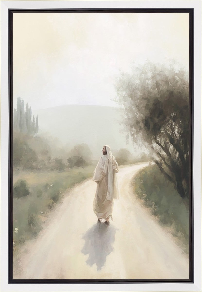 Come Follow Me Gallery Wrap - Premium Canvas Wall Art for Home & Office Decor - Perfect for Living Room, Bedroom, and Gift Giving