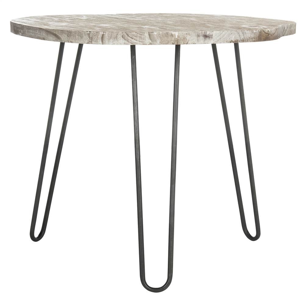 SAFAVIEH DTB6500A Natural Wood Dining Table - Modern Farmhouse Style for Kitchen, Dining Room & Breakfast Nook | Perfect for Family Gatherings & Entertaining Guests
