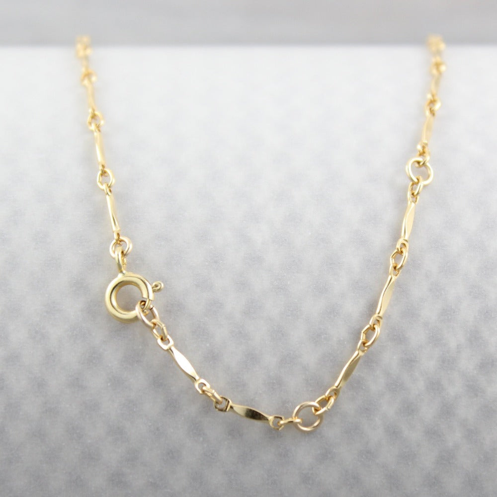 Gemstone Dapped Bar Necklace for Women - Elegant Layering Jewelry for Everyday Wear & Special Occasions